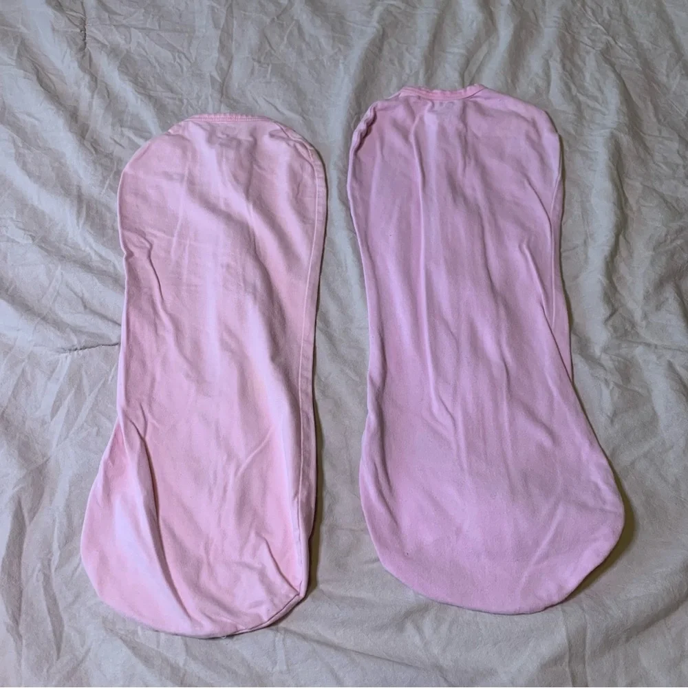 SwaddleMe Light Pink Newborn Swaddle pods set bundle - Picture 2 of 4